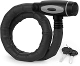 DANSI Panzerschloss Fahrrad I sicherer Diebstahlschutz mit 2 Schlüsseln I Fahrrad schloss, bike lock, Fahrradschloss, Fahrradschlösser, E-Bike