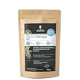 Dr. Budwig Bio Protein Porridge ohne Zucker (700g) - vegan - glutenfrei - reich an Ballaststoffen, Magnesium & Vitamin B1 - Protein Müsli - gesundes Frühstück - Bio Haferflocken, Leinsamen, Buchweizen