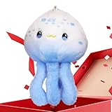 Generico Medusa Plüsch | Weiches Meerestier | Plüschtiere Quusa für Kinder | Für Kinder Erwachsene Mädchen Freundin Valentinstag Geburtstag Sofa Auto