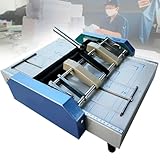GAYAYAS Elektrischer Papierbuchhefter, Rillgerät, Sattelheftung, automatische Flachheftmaschine, A3-Broschürenhefter, Falzmaschine