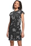 Urban Classics Ladies Bleached Dress Black/Grey L