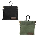 LIQWEI 2 Stück Leckerlibeutel Für Hunde, Freihändige Futterbeutel Hundetraining mit Karabiner, Kleine Futterbeutel für das Hundetraining Trainingstasche Für Haustiere für Katzenfutter Hundefutter