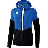 Erima Damen Squad Trainings Jacke (1032057), new royal/schwarz/weiß, 38