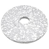 haid-tec Melamin Plus Pad - 16 Zoll Pad für Einscheibenmaschine - Langlebiges 406mm Melamin Pad zum Zementschleier entfernen - Grundreinigung für Böden - mit 85mm Innenloch