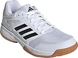adidas Damen Speedcourt Women Indoor Shoes, FTWR White/core black/GUM10, 40 2/3 EU