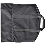 Alipis Brennholz Paket Außenlagerung Tragetasche Camping-ausrüstung Lagerfeuer Wagen Holztasche Stirnlampe Wiederaufladbar Holzhalter Log-tasche Baum Faltbar Laterne Black Oxford-stoff