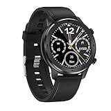 ASVIL Smart Watch Herren Fitness Tracker IP68 Wasserdicht Smartwatch Blutdruck Blut Sauerstoff Herzfrequenz Uhr Männer und Frauen Sport Smart Watch für Android IOS Handy (G)