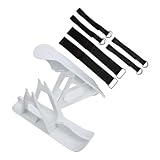 Milisten 1 Set Skiboard Outdoor Schneeschlitten Skiroller Fahrrad Snowboard Schlitten Fahrradständer Kickstand Fahrräder Schieber Für Wanderer Fahrrad Für Skiroller Für Weißen Kunststoff