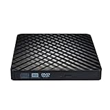 JOJIDE Tragbarer DVD-Player, Externes CD-DVD-Laufwerk, tragbares USB 3.0- und Type-C-CD-DVD-Lesegerät, DVD-Lesegerät, DVD/CD-ROM-Brenner, Rewriter, DVD-Laufwerk,für Zuhause,Auto