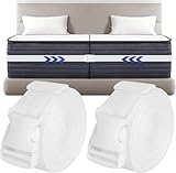 TPVUPC 2 Stück Matratzenhalter 10m | verbindet Zwei Matratzen zu Großen LiegeFläche | variabel einstellbar | Matratzen-Stopp | Doppelbettbrücke | Matratzenkeil | Liebesbrücke