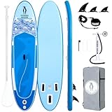 Tuxedo Sailor Stand Up Paddle Board Aufblasbares SUP Board Stand-Up Paddling mit Premium Zubehör, Paddle Board für Erwachsene und Jugendliche