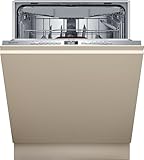Neff S155EVX04E, N 50, Smarter Geschirrspüler Vollintegriert 60 cm, Besteckschublade, Flex II Korbsystem, Favoriten Programm, starke Reinigung Cehf 70ºC, Open Dry automatische Türöffnung, Aqua Stop