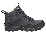 VAUDE wasserdichte Wanderschuhe für Herren “HKG Core Mid STX”, wetterfester Trekkingschuh für leicht alpines Gelände, bequeme und rutschfeste Wanderstiefel, Iron, 43 EU