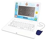 Lexibook Lerncomputer, zweisprachig, Französisch/Englisch, Spielzeug für Kinder, 170 Aktivitäten zum Lernen von Sprachen, Mathematik, Logik und Spaß, großes Display, einzigartig, JC599i1, Weiß