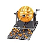 TTETTZ Familie Bingo Lotto Spiel Tragbares Glücksball Maschine für Bar Heimfestivals