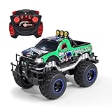 Dickie Toys - RC Auto Jungle Wrestler Ford F150 (30 cm) - Ferngesteuerter Monstertruck ab 6 Jahre mit Licht - Remote Control Car für Kinder, 10 km/h, 2,4 GHz Fernbedienung, inkl. Batterien & Akku