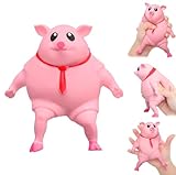 XULEGGNK Anti Stress Schwein Quetsch Spielzeug, Wutschwein, Stress Schwein Groß, Schwein zum Schlagen, Antistress Schwein, Schwein Quetschspielzeug, Squeeze Toy Geschenke