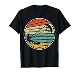Cute Kiteboarding Gift Retro Vintage 70s 80s Kitesurfing Fun T-Shirt