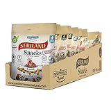 Mediterranean Natürliches Hundefutter Trockenfutter für Hunde, Snacks Serrano Lamm