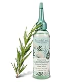 Jean & Len Haartonikum Rosmarin, wirkt anregend, regt das Haarwachstum an, fettet nicht, kann Haarausfall vorbeugen, Kopfhaut Tonikum, ohne Parabene & Silikone, vegan, 75 ml
