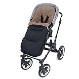 Liebes von priebes Winter-Fußsack Zoi | Universal für Kinderwagen, Sportwagen & Buggy, Babyfußsack mit abnehmbarer Oberseite | Kinderfußsack waschbar | Fußsack atmungsaktiv