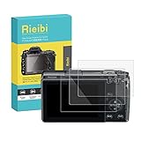 Rieibi (3 Stück) Displayschutzfolie für Ricoh GR IIIx GR3X GR III Digitalkamera, gehärtete Glasfolie für Ricoh GR III X GRIII GR3 Anti-Fingerprint Anti-Scratch