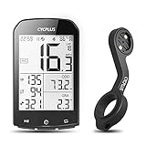 CYCPLUS GPS Fahrradcomputer und Halterung, wasserdichte Fahrradtacho und Kilometerzähler, ANT+ Drahtloser Radcomputer Z2 Lenkerhalterung