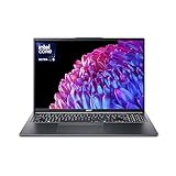 Acer Swift Go 16 SFG16-72-561M Ultraptop Copilot 16 Zoll WQXGA IPS 60Hz (Intel Core Ultra 5 125U, 16 GB RAM, 512 GB SSD, Intel Graphics, Windows 11) Grau, Metall-Finish
