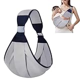 Babytrage Seitlich, Kleinkind Trage Seitlich, Verstellbare Tragegurt Baby Kindertrage, Baby Carrier Babytragetuch für Babys von 0 bis 48 Monaten, Kleinkinder bis 20kg