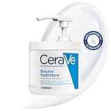 CeraVe Feuchtigkeitscreme für Körper und Gesicht, Mit Pumpspender, Creme für trockene bis sehr trockene Haut, Mit Hyaluron und 3 essenziellen Ceramiden, 454 g