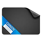 Gomin Mauspad – 280x200mm Gaming Mousepad – rutschfest und Wasserdicht – Ohne störendes Logo und Fransenfreie Ränder - Verbessert Geschwindigkeit und Präzision für PC, Büro, Laptop Computer – Schwarz