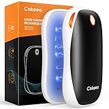 Handwärmer Wiederaufladbar, Cnkeeo 10000mAh Split-Magnetic 2er-Pack Elektrische Tragbare Handwärmer Powerbank USB Taschenwärmer mit 3 Einstellbare Heizmodi, Geeignet für Outdoor-Sport, Angeln, Jagd