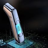 Alkoholtester mit Digitalanzeige, genauer Alkoholsensor 300 Tests pro Ladung, automatische Erkennung, 0-1,9 g/l Reichweite, tragbares Diagnosegerät für Fahrer