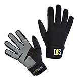 crazy4sailing Segelhandschuhe Neopren Vollfinger Segeln, Farbe:schwarz, Größe:S