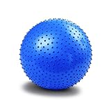 MOBUTOFU 85CM Anti Burst Fitness Yoga Ball Aus Dickem PVC Massagestab Yoga Ball Für Übungen Pilates Balance Und Fitness Im Home Office Und Gym