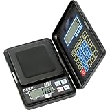 KERN CM 320-1N Serie CM Taschenwaage mit Integriertem Taschenrechner, 320kg Wägebereich, 0.1g Ablesbarkeit 0-320kg