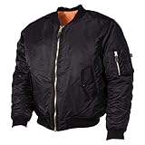 MFH US MA1 Fliegerjacke - Schwarz Größe L