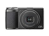Ricoh GR III Ultimate-Schnappschusskamera Premium-Kompaktkamera 24MP APS-C-Sensor 28 mm F2.8 Hochwertiges GR-Objektiv Kleine und kompakte digitale Pocketkamera Shake Reduction auf 4 Achsen 3,0' LCD