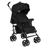 Lionelo Irma Buggy Kinderwagen ab 6 Monate, leicht 7 kg, Liegeposition, faltbar mit Einhand-Faltsystem, 6-Zoll-EVA-Räder mit Federung & Bremse, Moskitonetz, bis 15 kg