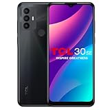TCL 30 SE SIM-freies Smartphone, 64 + 4 GB, 6,52 Zoll HD+-Bildschirm, 50 MP hochauflösende Kamera, 5000 mAh (erneuert)