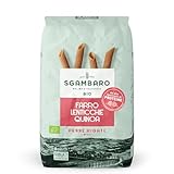 Sgambaro Bio Pasta Penne Rigate N.91-500 g mit Dinkelmehl, Linsenmehl und Quinoamehl – Hoher Proteingehalt, Quelle von Ballaststoffen und Eiweiß