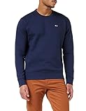 Tommy Jeans Herren Sweatshirt TJM Regular ohne Kapuze, Blau (Twilight Navy), XXL