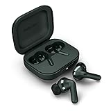 Motorola Moto Buds+ Hi-Res Audio, dynamischer ANC, Dual-Treiber, bis zu 38 Stunden Spielzeit, wasserabweisendes Design - (Schwarz)