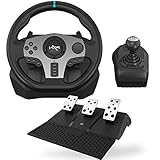 PXN Gaming Lenkrad, V9 Lenkrad mit Pedalen und Schaltung - Gebraucht - Wie Neu - Rennlenkrad, 270/900°, Dual Vibrationen Rückmeldung, Lenkrad für Xbox One, Xbox series X|S, PS4, PS3, PC
