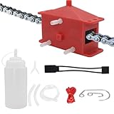Kettenreinigungsmaschine – Reinigungs- und Schmierwerkzeug für Motorrad, Bürste und Schmiergerät, ideal für Motorrad und Fahrrad