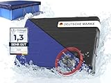 Planenfux® Poolabdeckung rechteckig 400x200 cm | 2-in-1 Poolplane rechteckig aus 200g/m² PE Material | Sommer & Winter Solarplane Pool | Pool Plane 4x2 m | Abdeckplane Pool | 460x260 cm Pool Abdeckung