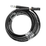 Toyvian Druckwasser Reinigungsschlauch für Hochdruckreiniger Langlebiger Waschmaschinen Abflussschlauch Flexible Rohrreinigung für Abfluss und Kanal Kompatibel mit Elektrischen