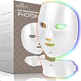 Project E Beauty Drahtlose 7 Farbe LED Maske Hals Photon Licht Hautverjüngung Therapie Gesichts Hautpflege Maske