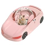 Hamster Laufball Auto, Hamsters Running Ball, Kleines Haustier Spielzeug Auto Trainingsrad, Hamsterball, Lustiger Transparente Gerbil Übungs Sport Balls, Für Zwerghamster, Rennmaus, Meerschweinchen