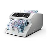 Safescan 2210 Geldzählmaschine, zählt sortierte Banknoten - Banknotenzähler mit 2-facher Echtheitsprüfung - zählt sortierte Banknoten Aller Währungen